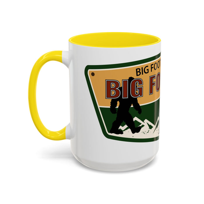 Big Foot Watch Club Sticker - Sasquatch Decal - Funny Yeti Gift Accent Coffee Mug (11, 15oz)