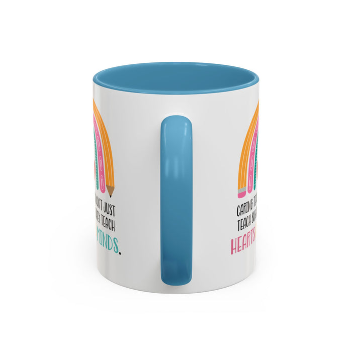 Thank You Teacher Mug - Caring Teachers Gift Accent Coffee Mug (11, 15oz)