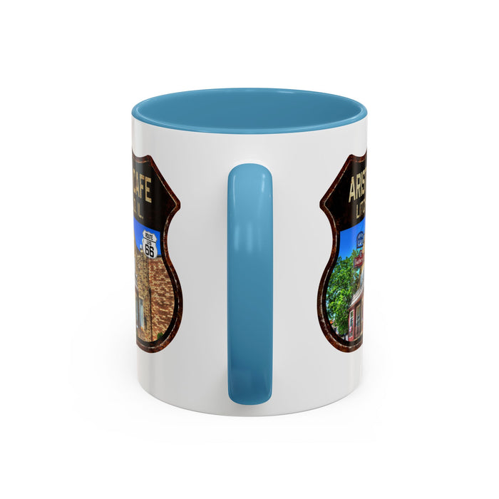 Mug Ariston Cafe Route 66 Shield Illinois 11oz
