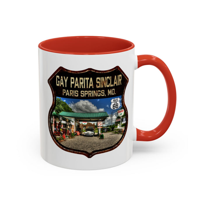 Mug Gay Parita Sinclair Route 66 Shield Missouri 11oz