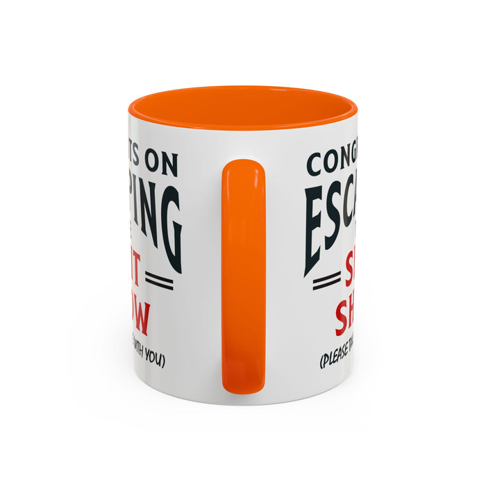 Funny Retirement Gift, Funny Coworker Leaving Gift, Going Away Co Worker, Goodbye Farewell, Retirement Mug, New Job, Leaving Job A0037-006 Accent Coffee Mug (11, 15oz)