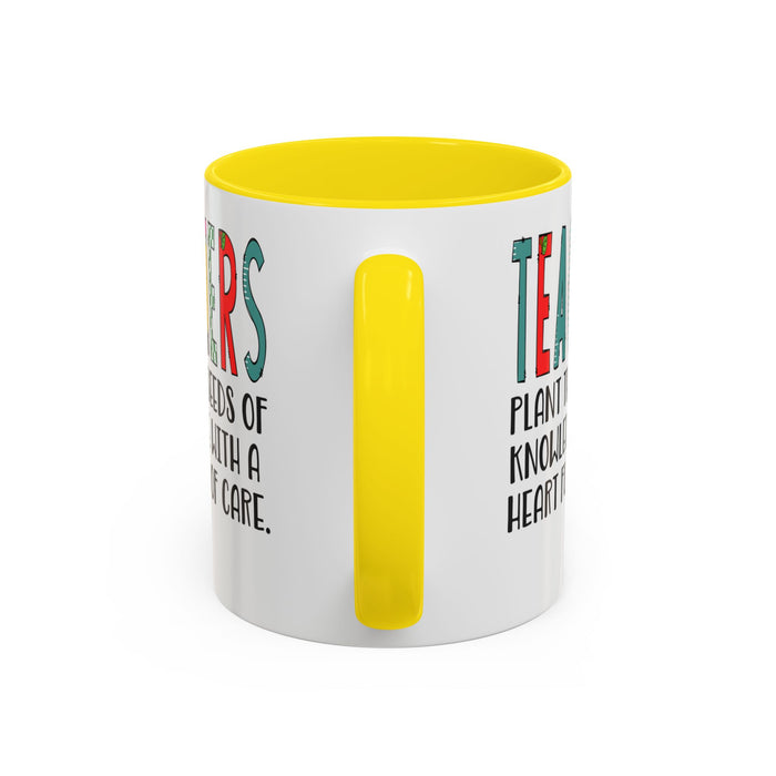 Teacher Mug - Plant the Seed sof Knowledge Teacher Gift - Appreciation Gift A0005-004A