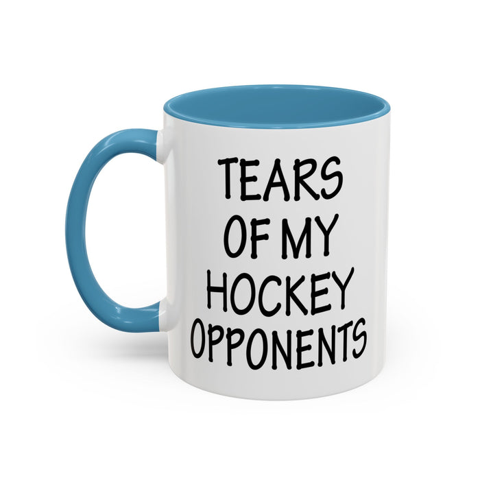 Hockey Gifts, Hockey Coffee Mug, Hockey Coach Gifts, Hockey Player Gifts, Funny Hockey Gifts, Tears of My Hockey Opponents A0075-026AAccent Coffee Mug (11, 15oz)