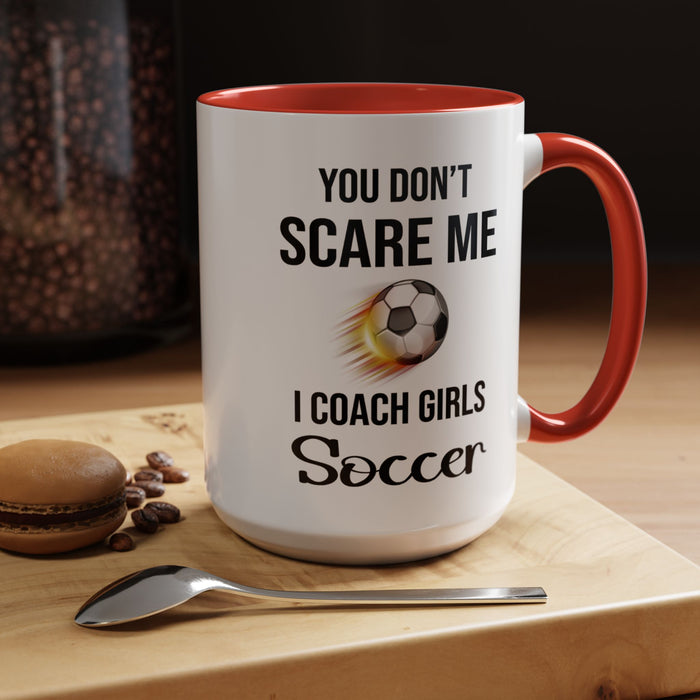 Soccer Coach Gift, Soccer Mug, Soccer Coach Mug, Soccer Team Gifts, Soccer Girl Mug, Gift For Soccer Player, Soccer Coach Gift A0020-001 Accent Coffee Mug (11, 15oz)