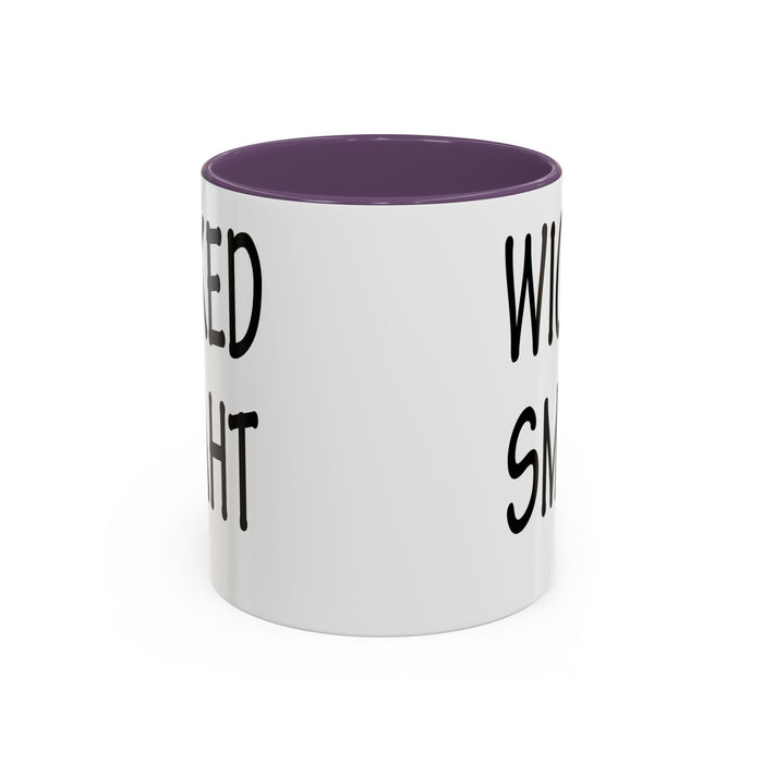 Coffee Mug, Wicked Smaht Boston Accent Gift Mug, Funny Tea Cup, Sarcastic Quote Ceramic Mug, Unique Present for Coffee Lovers, Novelty