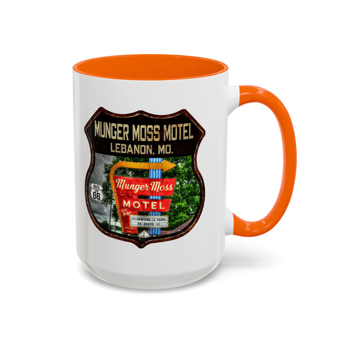 Mug Munger Moss Motel Route 66 Shield Missouri 11oz