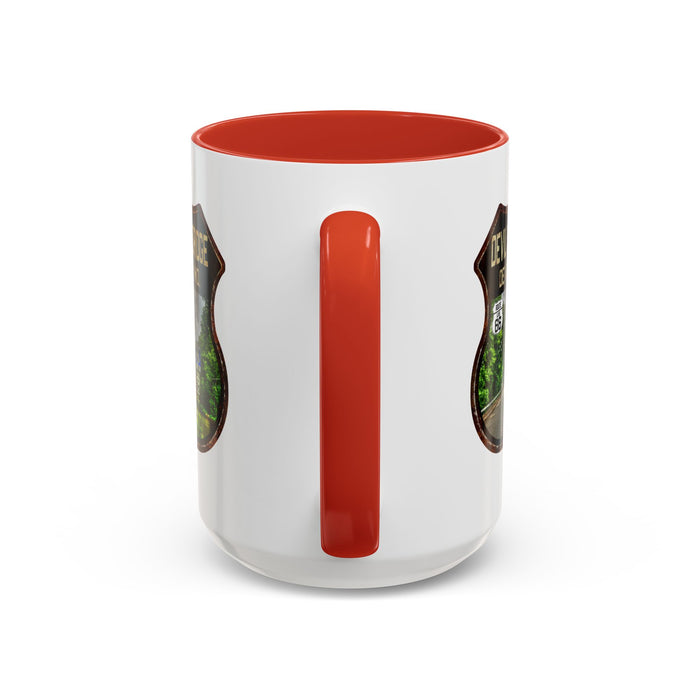 Mug Devil's Elbow Bridge Route 66 Shield Missouri 11oz