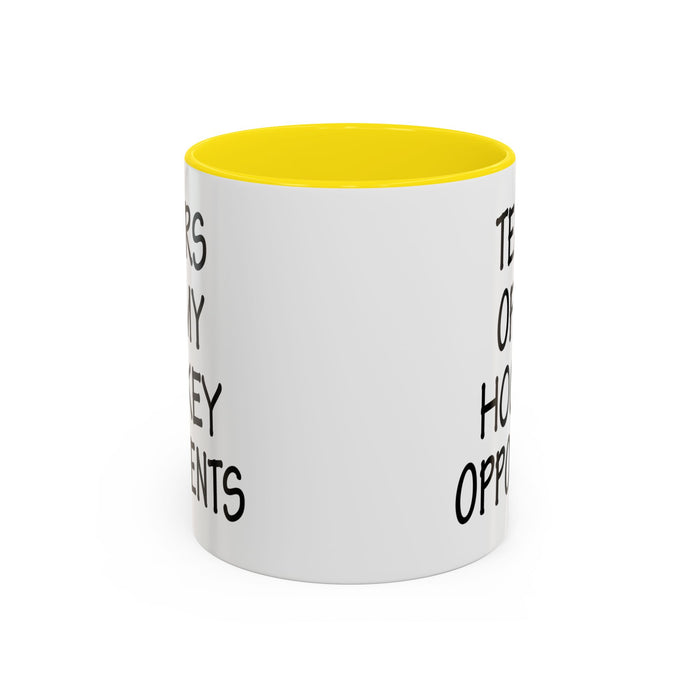 Hockey Gifts, Hockey Coffee Mug, Hockey Coach Gifts, Hockey Player Gifts, Funny Hockey Gifts, Tears of My Hockey Opponents A0075-026AAccent Coffee Mug (11, 15oz)