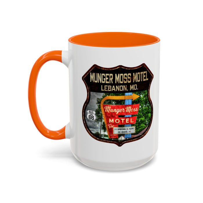 Mug Munger Moss Motel Route 66 Shield Missouri 11oz