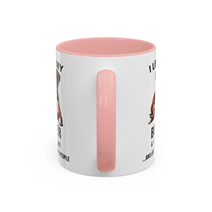 Boxer Lover Mug, Boxer Lover Gift, Coffee Mug, Boxer Mug, Boxer Gift, Boxer Owner Gift, Boxer Owner Mug, Dob Lover Gift, Dog Mug A0023-015 Accent Coffee Mug (11, 15oz)