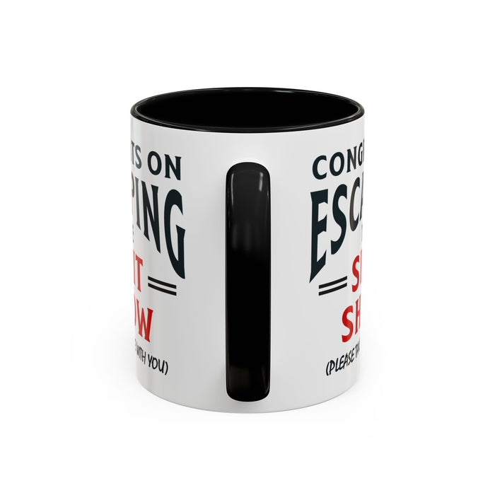 Funny Retirement Gift, Funny Coworker Leaving Gift, Going Away Co Worker, Goodbye Farewell, Retirement Mug, New Job, Leaving Job A0037-006 Accent Coffee Mug (11, 15oz)
