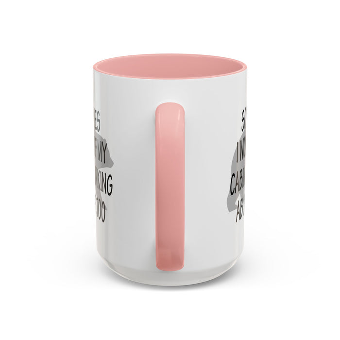 Coffee Mug, Cabin Thinking About Me, Bear Gift, Funny Tea Cup, Novelty Drinkware