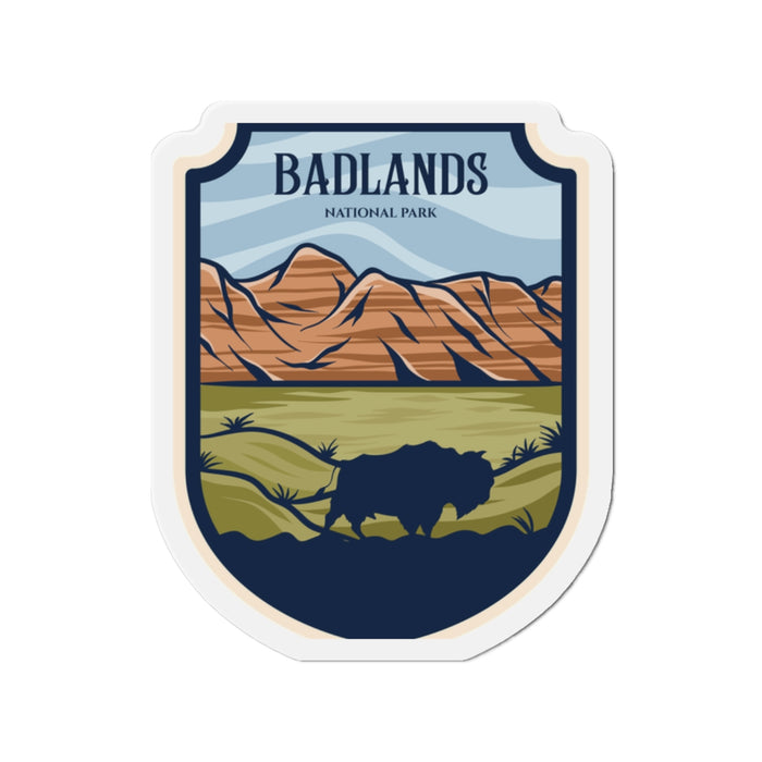 Badlands National Park Die-Cut Magnets