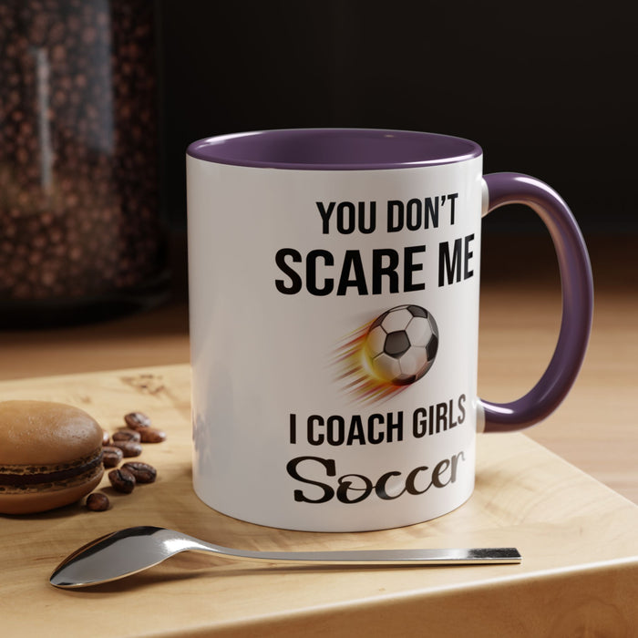 Soccer Coach Gift, Soccer Mug, Soccer Coach Mug, Soccer Team Gifts, Soccer Girl Mug, Gift For Soccer Player, Soccer Coach Gift A0020-001 Accent Coffee Mug (11, 15oz)