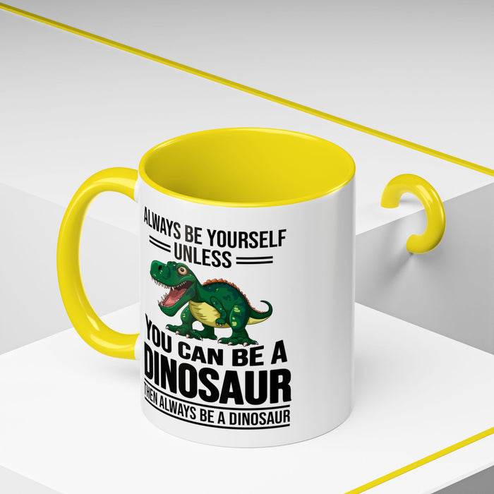 Dinosaur Fan Gift, Dinosaur Fan Mug, Dinosaur Lover Gift, Dinosaur Lover Mug, Dinosaur Mug, Dinosaur Gift, Funny Dinosaur Gift A0027-007A Accent Coffee Mug (11, 15oz)