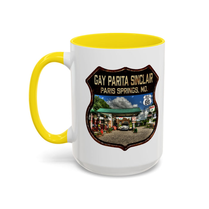 Mug Gay Parita Sinclair Route 66 Shield Missouri 11oz