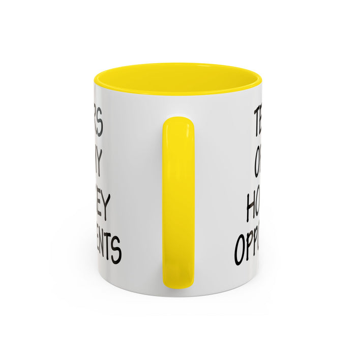 Hockey Gifts, Hockey Coffee Mug, Hockey Coach Gifts, Hockey Player Gifts, Funny Hockey Gifts, Tears of My Hockey Opponents A0075-026AAccent Coffee Mug (11, 15oz)