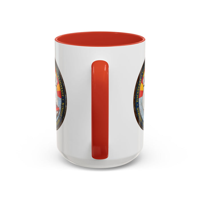 Retro Arizona Route 66 Sign Coffee Mug - Vintage Round Style Mug (11, 15oz)