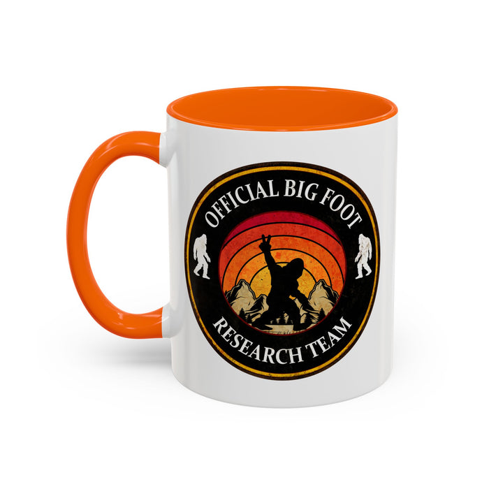 Big Foot Sticker - Big Foot Watch Club - Sasquatch Decal - Funny Yeti Gift Accent Coffee Mug (11, 15oz)