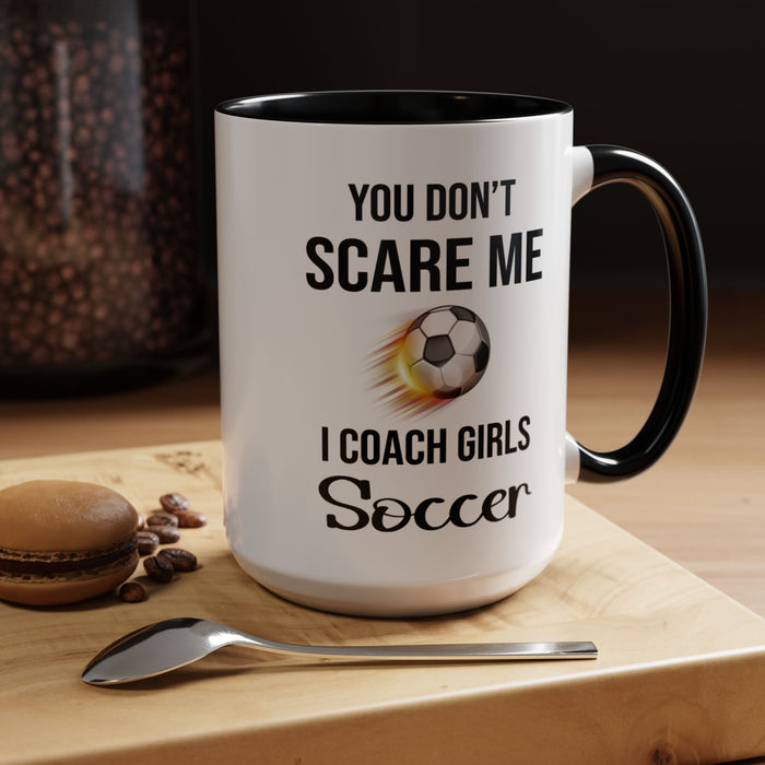 Soccer Coach Gift, Soccer Mug, Soccer Coach Mug, Soccer Team Gifts, Soccer Girl Mug, Gift For Soccer Player, Soccer Coach Gift A0020-001 Accent Coffee Mug (11, 15oz)
