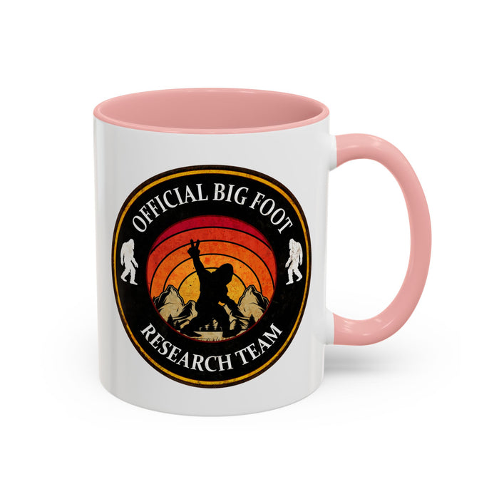 Big Foot Sticker - Big Foot Watch Club - Sasquatch Decal - Funny Yeti Gift Accent Coffee Mug (11, 15oz)