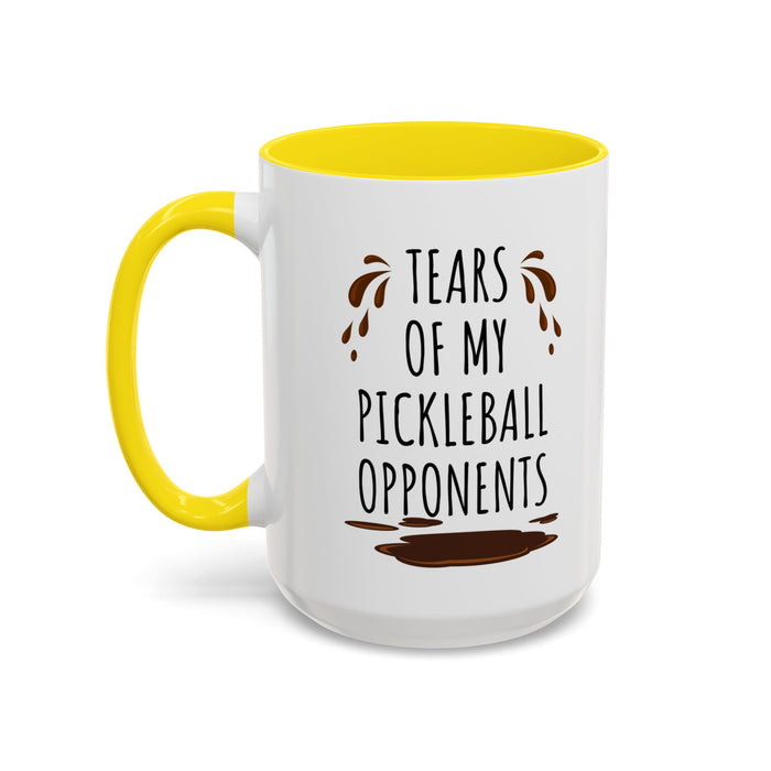 Pickleball Mug, Pickleball Gifts, Tears Of My Pickleball Opponents, Pickleball Cup, Coffee Mug, Pickleball Player Gift, Game Mug A0075-001A