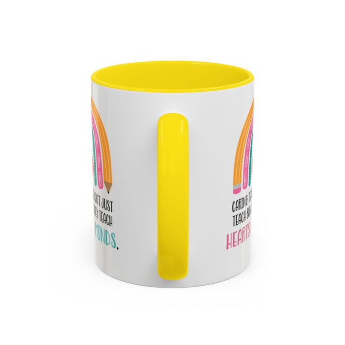 Thank You Teacher Mug - Caring Teachers Gift Accent Coffee Mug (11, 15oz)