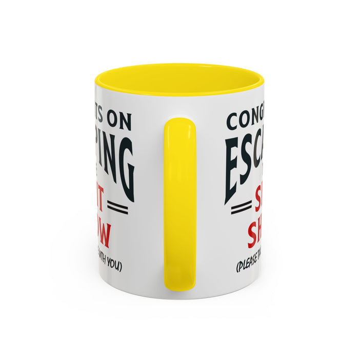 Funny Retirement Gift, Funny Coworker Leaving Gift, Going Away Co Worker, Goodbye Farewell, Retirement Mug, New Job, Leaving Job A0037-006 Accent Coffee Mug (11, 15oz)