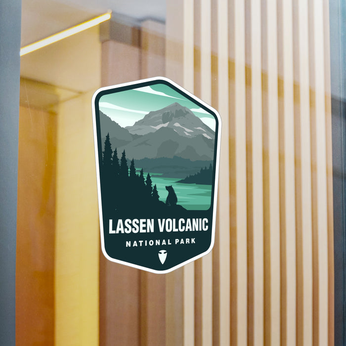 Lassen Volcanic National Park Sticker Gift - Outdoor Adventure Decal
