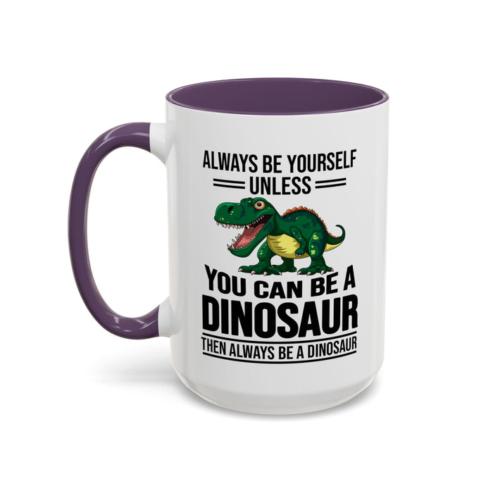 Dinosaur Fan Gift, Dinosaur Fan Mug, Dinosaur Lover Gift, Dinosaur Lover Mug, Dinosaur Mug, Dinosaur Gift, Funny Dinosaur Gift A0027-007A Accent Coffee Mug (11, 15oz)
