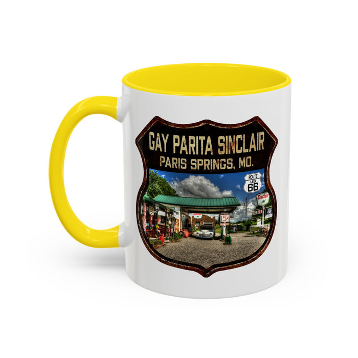 Mug Gay Parita Sinclair Route 66 Shield Missouri 11oz
