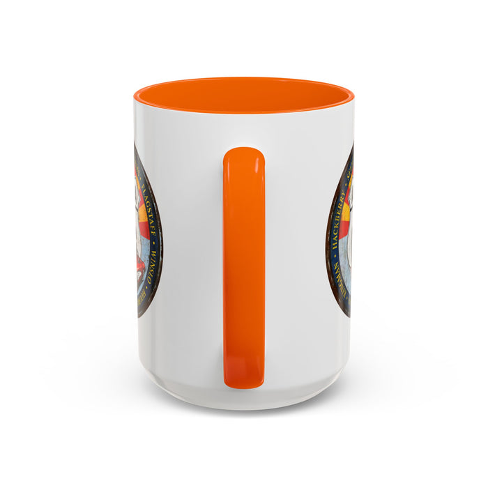Retro Arizona Route 66 Sign Coffee Mug - Vintage Round Style Mug (11, 15oz)