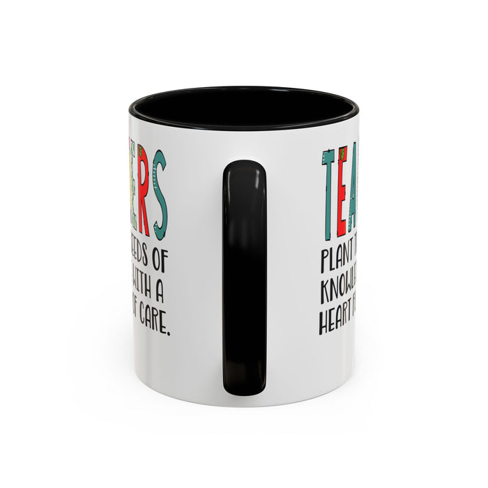 Teacher Mug - Plant the Seed sof Knowledge Teacher Gift - Appreciation Gift A0005-004A