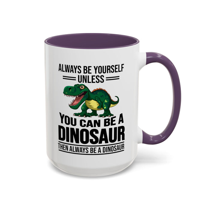 Dinosaur Fan Gift, Dinosaur Fan Mug, Dinosaur Lover Gift, Dinosaur Lover Mug, Dinosaur Mug, Dinosaur Gift, Funny Dinosaur Gift A0027-007A Accent Coffee Mug (11, 15oz)