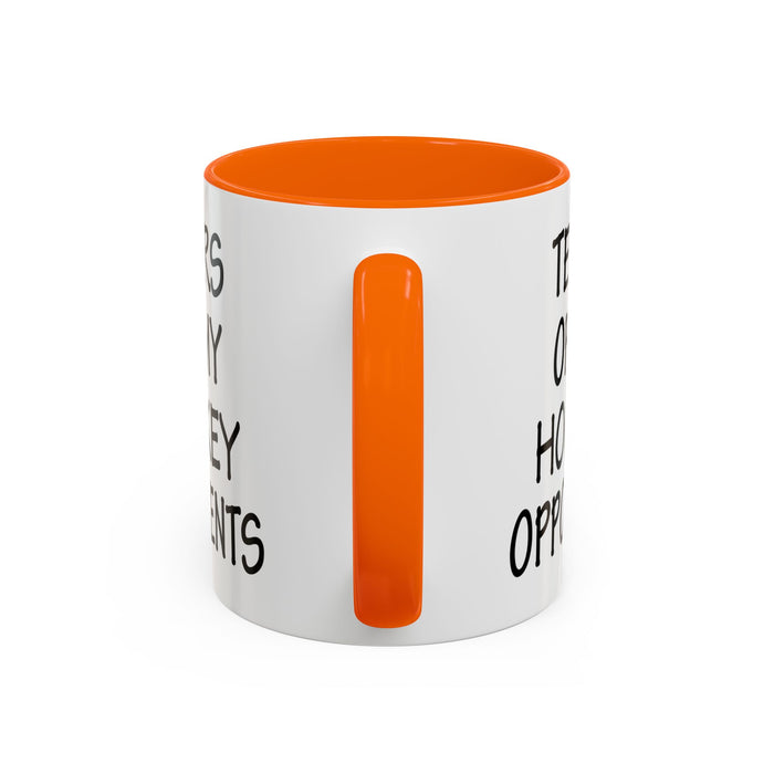 Hockey Gifts, Hockey Coffee Mug, Hockey Coach Gifts, Hockey Player Gifts, Funny Hockey Gifts, Tears of My Hockey Opponents A0075-026AAccent Coffee Mug (11, 15oz)