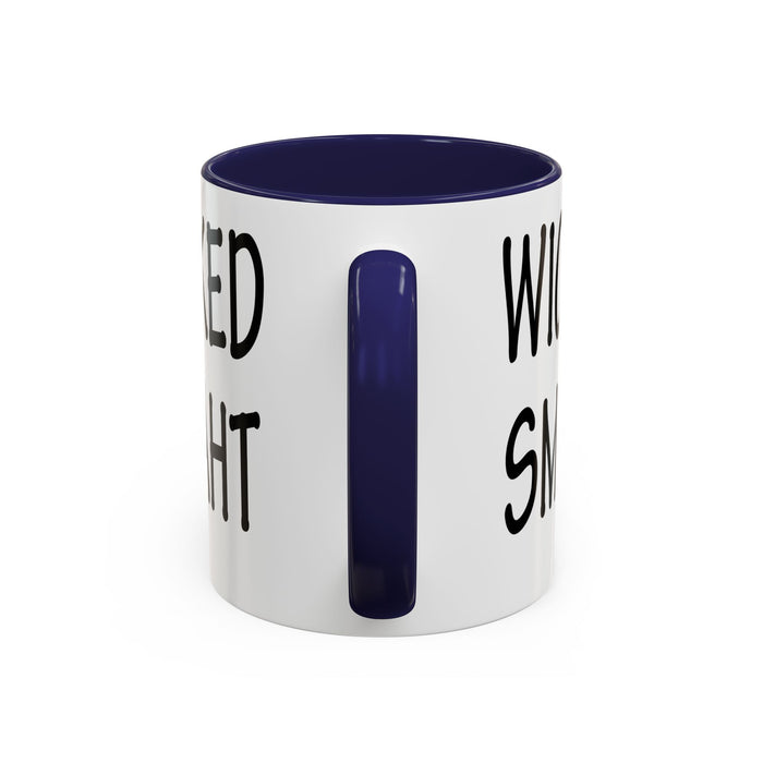 Coffee Mug, Wicked Smaht Boston Accent Gift Mug, Funny Tea Cup, Sarcastic Quote Ceramic Mug, Unique Present for Coffee Lovers, Novelty