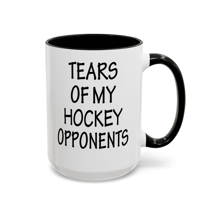 Hockey Gifts, Hockey Coffee Mug, Hockey Coach Gifts, Hockey Player Gifts, Funny Hockey Gifts, Tears of My Hockey Opponents A0075-026AAccent Coffee Mug (11, 15oz)