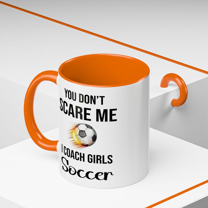 Soccer Coach Gift, Soccer Mug, Soccer Coach Mug, Soccer Team Gifts, Soccer Girl Mug, Gift For Soccer Player, Soccer Coach Gift A0020-001 Accent Coffee Mug (11, 15oz)