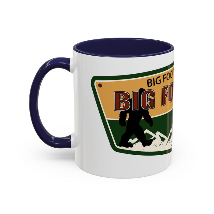 Big Foot Watch Club Sticker - Sasquatch Decal - Funny Yeti Gift Accent Coffee Mug (11, 15oz)