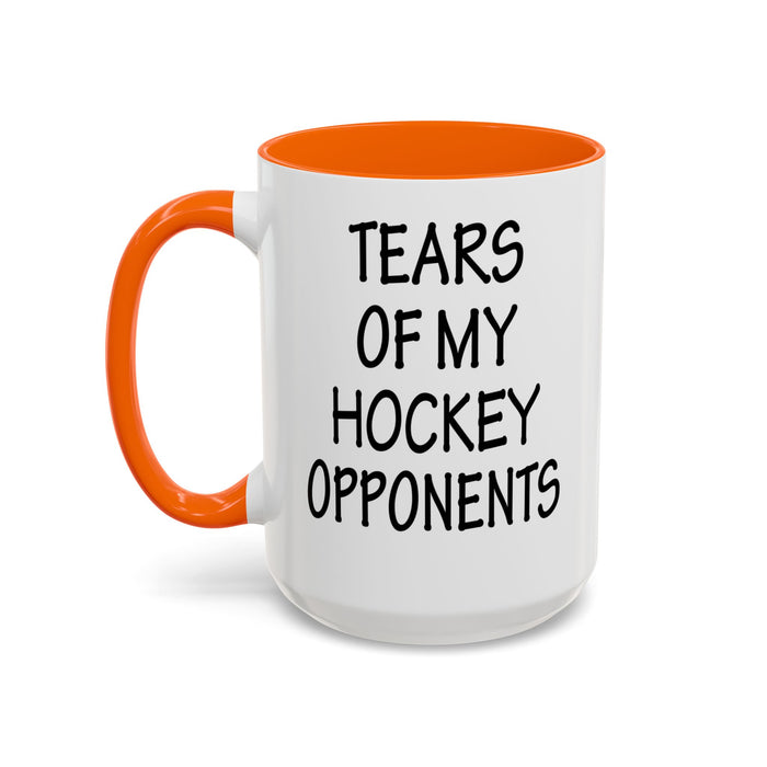 Hockey Gifts, Hockey Coffee Mug, Hockey Coach Gifts, Hockey Player Gifts, Funny Hockey Gifts, Tears of My Hockey Opponents A0075-026AAccent Coffee Mug (11, 15oz)