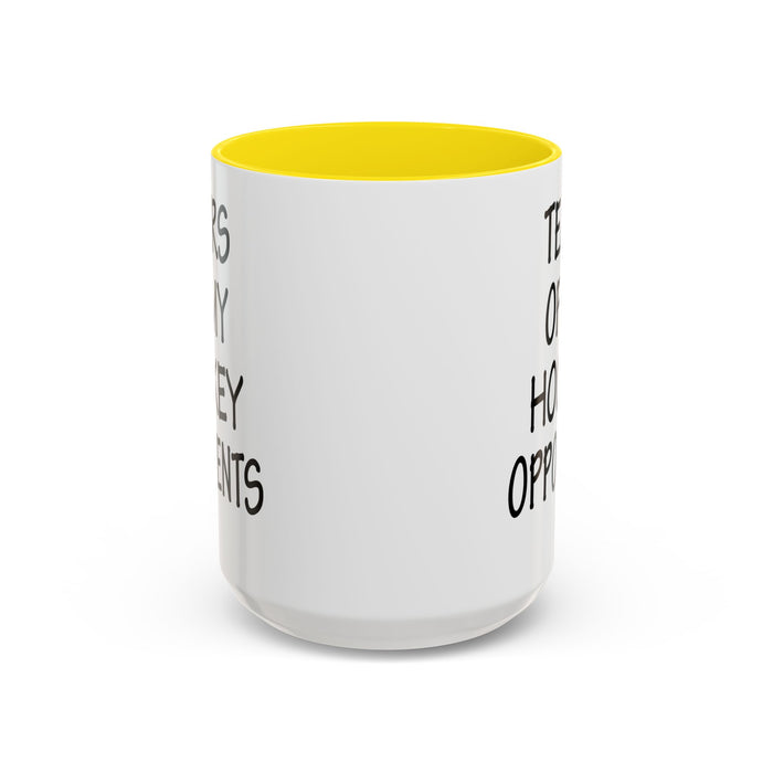 Hockey Gifts, Hockey Coffee Mug, Hockey Coach Gifts, Hockey Player Gifts, Funny Hockey Gifts, Tears of My Hockey Opponents A0075-026AAccent Coffee Mug (11, 15oz)