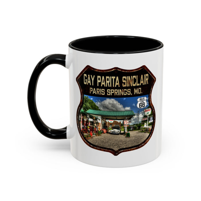 Mug Gay Parita Sinclair Route 66 Shield Missouri 11oz