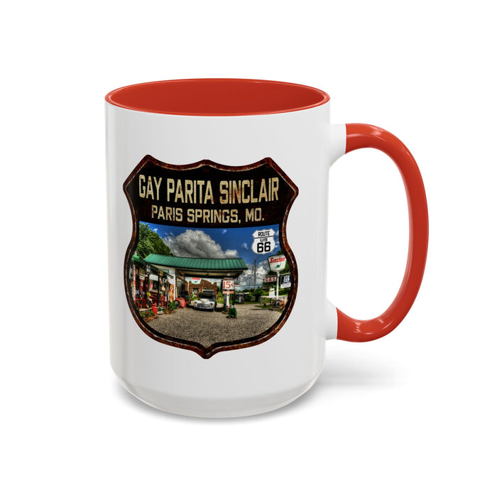 Mug Gay Parita Sinclair Route 66 Shield Missouri 11oz