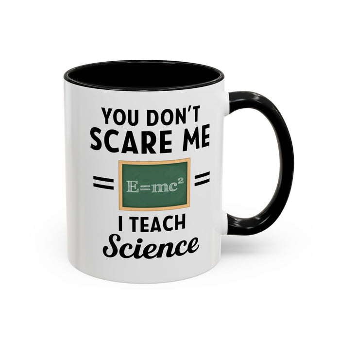 Science Teacher Mug - Fueling Minds and Caffeine Fixes Science Teacher Mug, Gift for Science Teacher, Funny Science Teacher Mug, Accent Coffee Mug (11, 15oz)