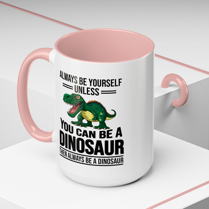 Dinosaur Fan Gift, Dinosaur Fan Mug, Dinosaur Lover Gift, Dinosaur Lover Mug, Dinosaur Mug, Dinosaur Gift, Funny Dinosaur Gift A0027-007A Accent Coffee Mug (11, 15oz)