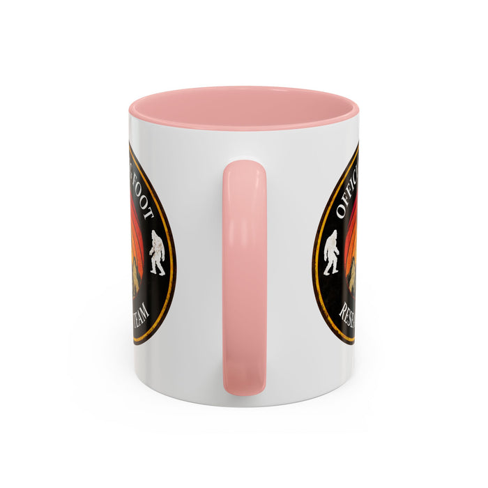 Big Foot Sticker - Big Foot Watch Club - Sasquatch Decal - Funny Yeti Gift Accent Coffee Mug (11, 15oz)