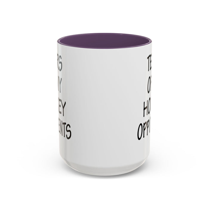 Hockey Gifts, Hockey Coffee Mug, Hockey Coach Gifts, Hockey Player Gifts, Funny Hockey Gifts, Tears of My Hockey Opponents A0075-026AAccent Coffee Mug (11, 15oz)