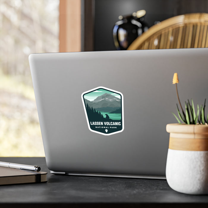 Lassen Volcanic National Park Sticker Gift - Outdoor Adventure Decal
