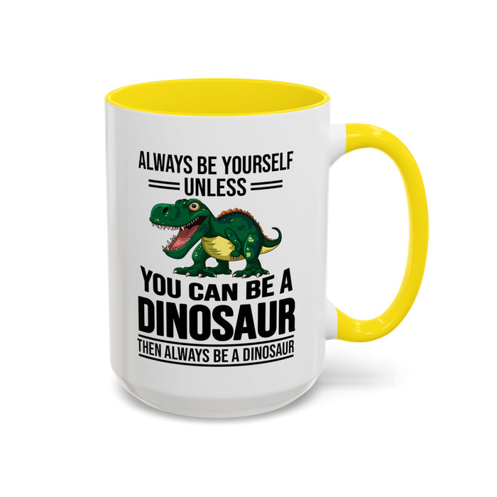 Dinosaur Fan Gift, Dinosaur Fan Mug, Dinosaur Lover Gift, Dinosaur Lover Mug, Dinosaur Mug, Dinosaur Gift, Funny Dinosaur Gift A0027-007A Accent Coffee Mug (11, 15oz)