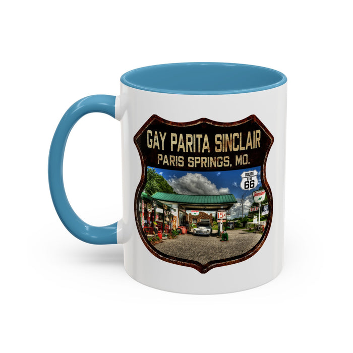 Mug Gay Parita Sinclair Route 66 Shield Missouri 11oz